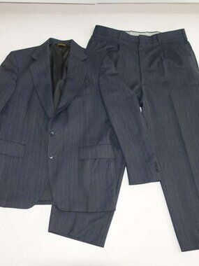 Adams Row Anderson Little Men's Vintage 2 Button Suit 40 Regular 38 x 27.5